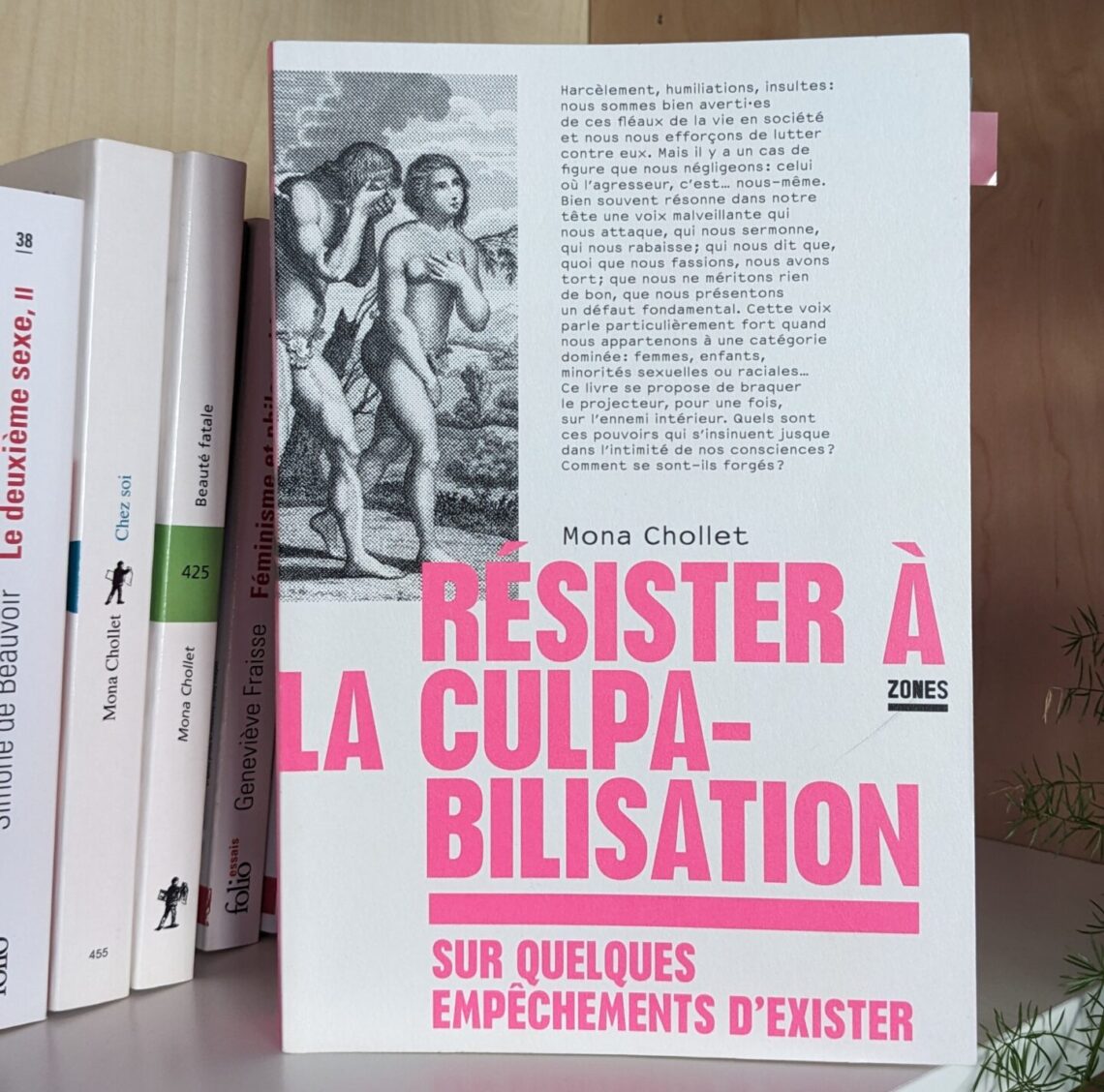 Couverture de Résister à la culpabilisation de Mona Chollet