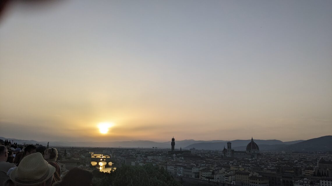 Dolce Vita - Vue depuis la Piazza Michelangelo - Florence